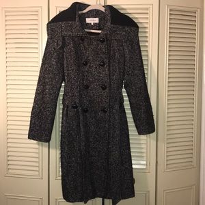 Wool Calvin Klein Long Coat Size 6
